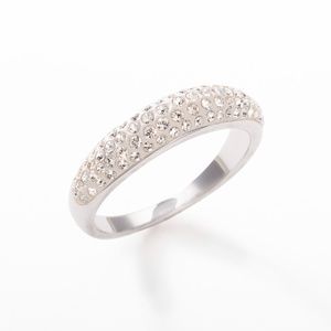 Touchstone Crystal Luna Ring